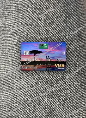 Uganda Bank of Africa visa electron photolook front